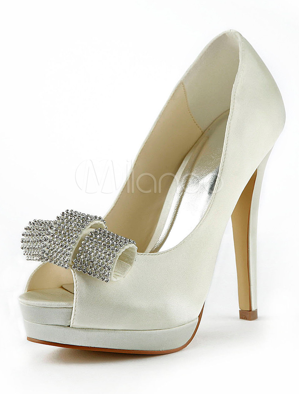 stiletto bridal shoes