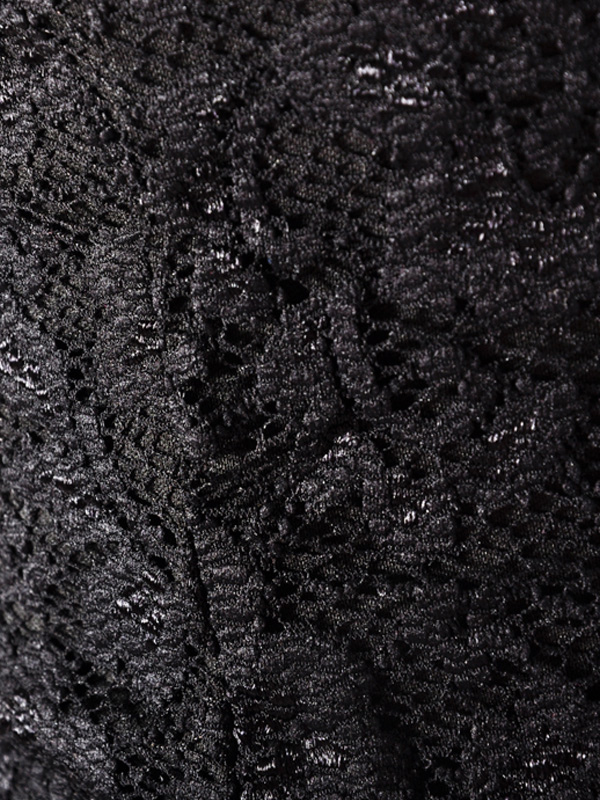 Black Strapless Lace Corset - Milanoo.com