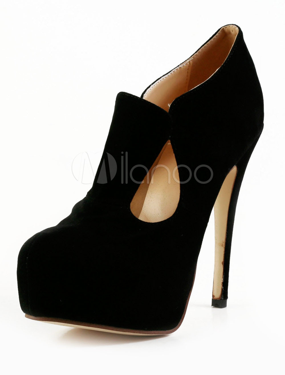 stiletto heel booties