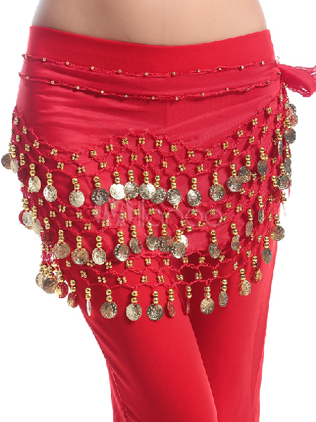 Stylish Chiffon Women's Belly Dance Waist Chain - Milanoo.com