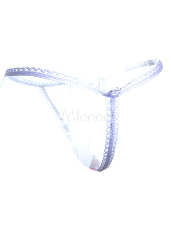 Sexy Lace White Thong For Women - Milanoo.com