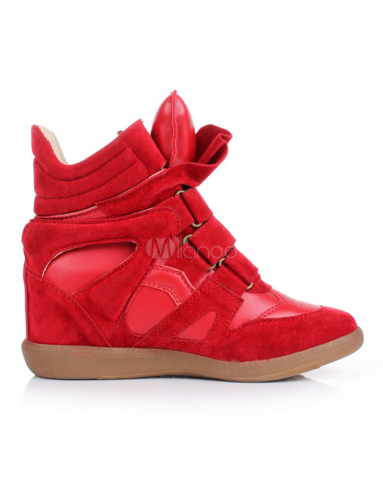 red toe shoes
