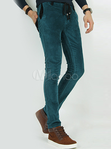 mens two tone pants