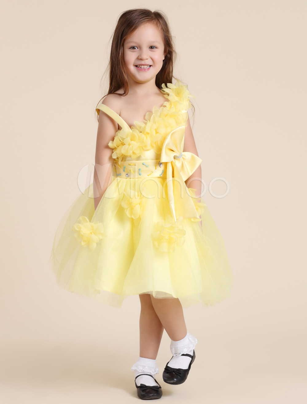 Daffodil Flower Girl Dresses 