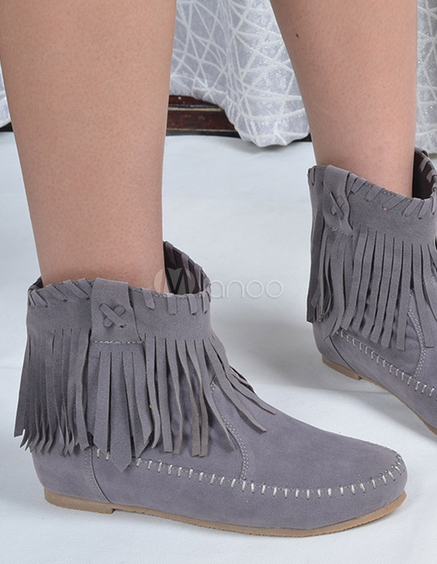 fashion flat booties