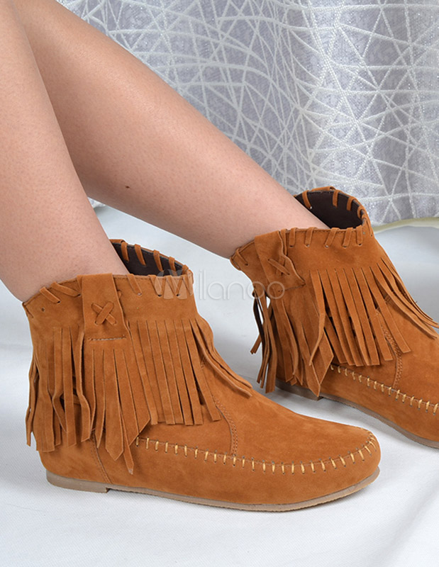 fashion flat booties