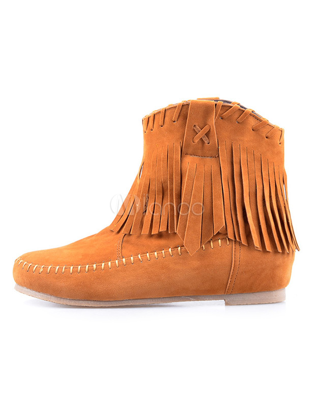 designer flat booties