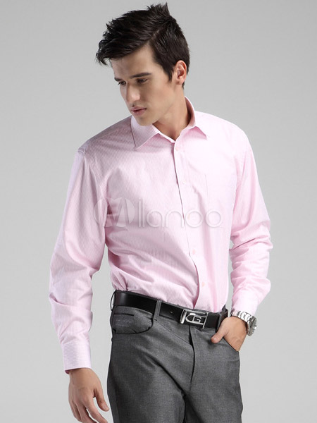 Camisa rosa pastel hombre Clearance