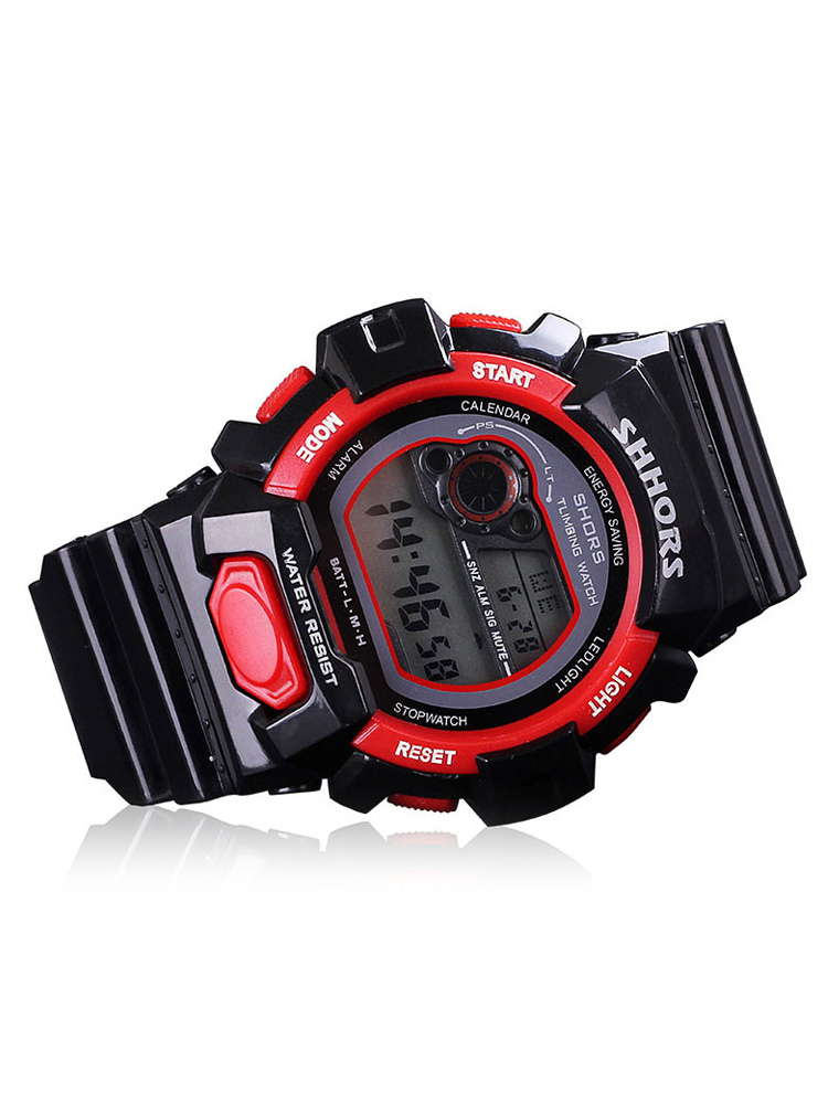 Fantastic Athletic Unisex Round Shape Modern Sports Watch - Milanoo.com