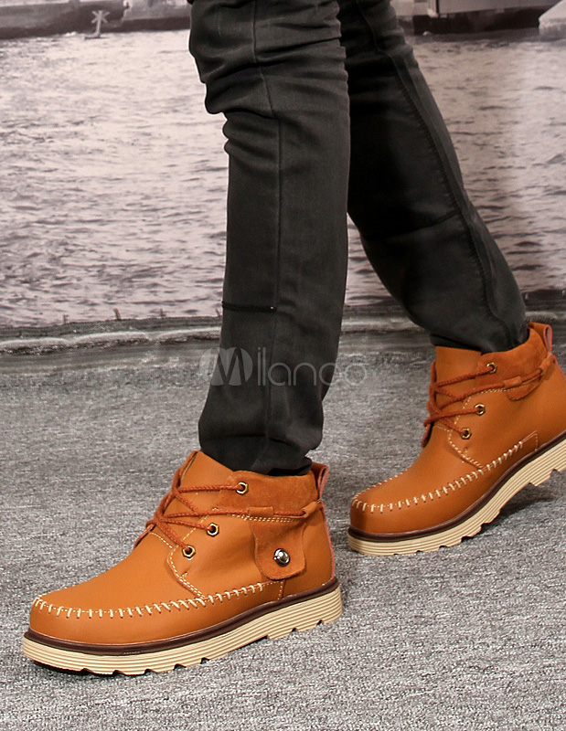 Botas de color naranja para hombre en rebajas | FASHIOLA.es
