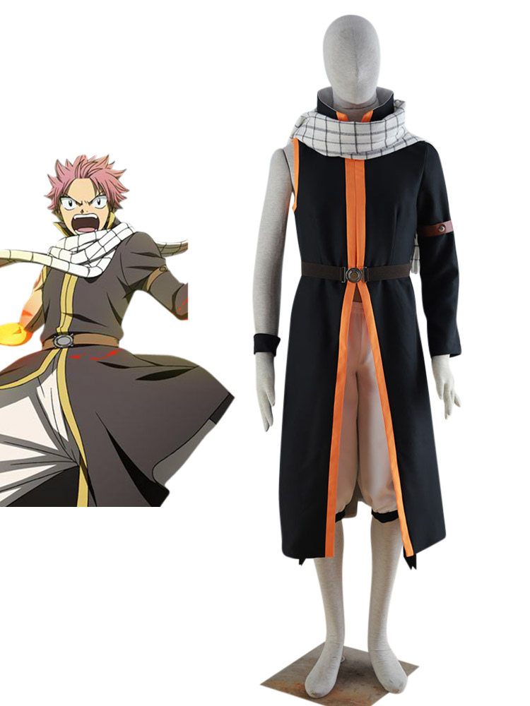 Anime Fairy Tail Natsu Dragneel Cosplay Costume