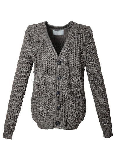 cardigan masculino de crochê