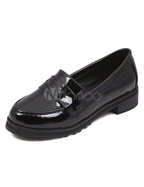 loafer lackleder damen