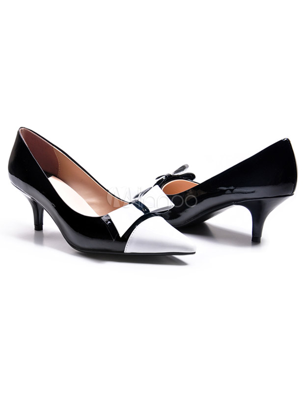 escarpin bout pointu talon carre