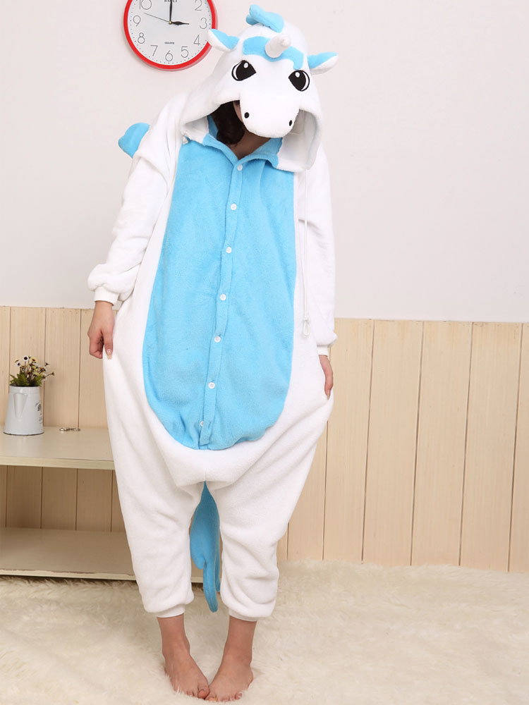 Pyjama Licorne Kigurumi Adulte Animal Cosplay Costume Sleepwear Combinaison 