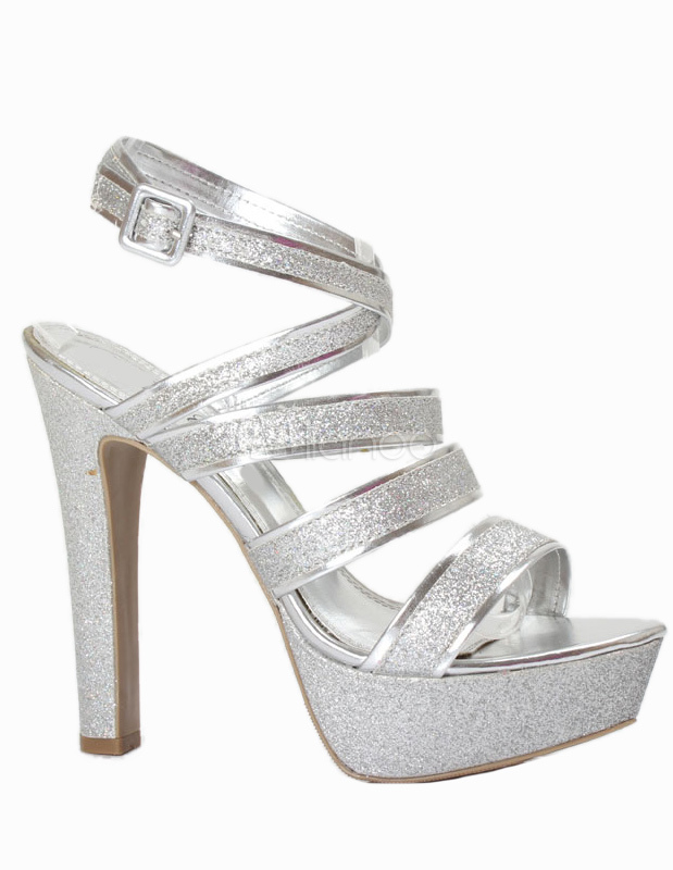 chunky gladiator heels