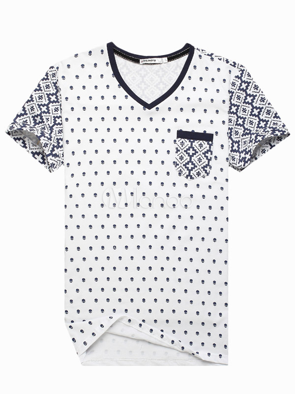 t shirt pois uomo