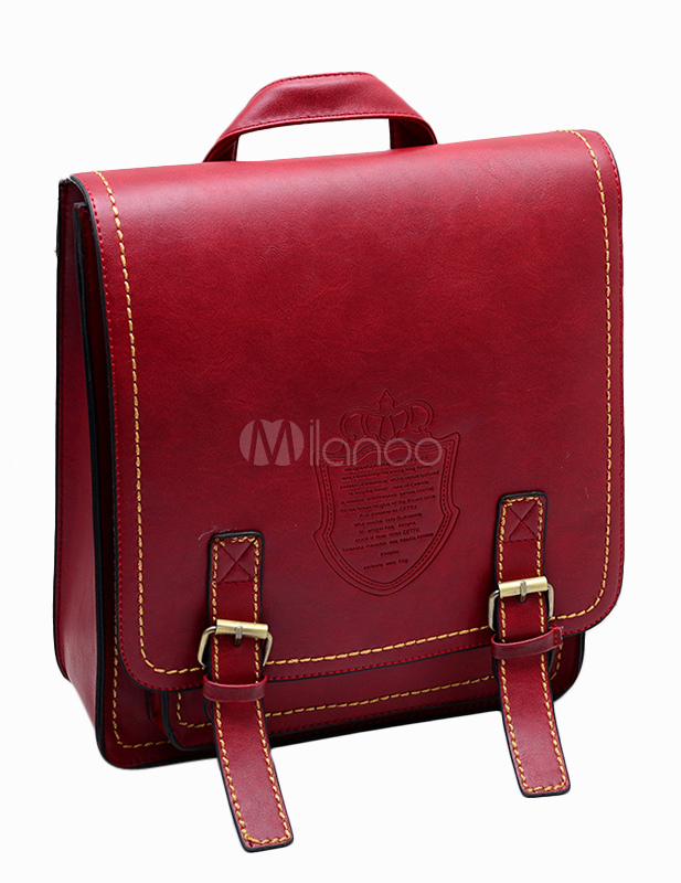 pu leather backpack womens