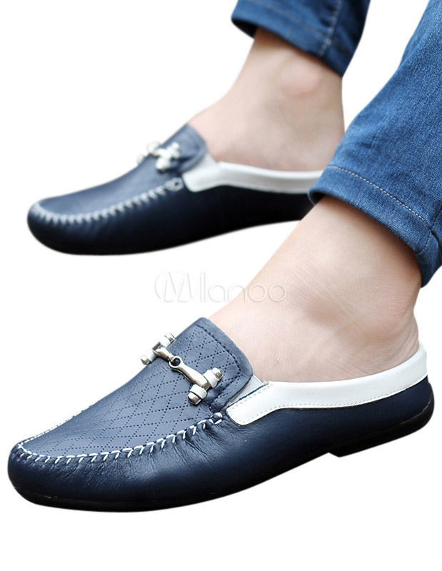 backless men's shoes