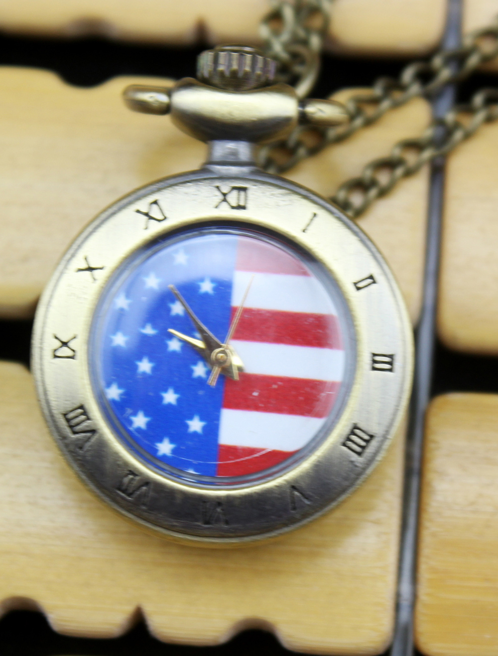 Vintage Metal Personalized Wedding Pocket Watch