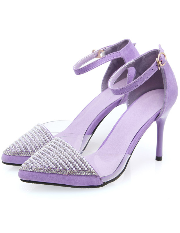 Sexy Kitten Heel Suede Leather Pointy Toe Kitten Heels For Woman