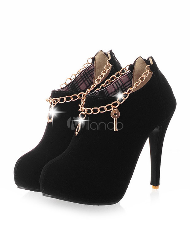 heeled ankle boots
