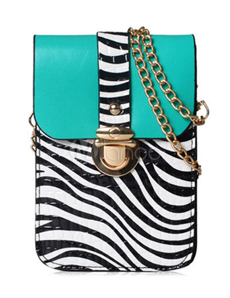 zebra cross body bag