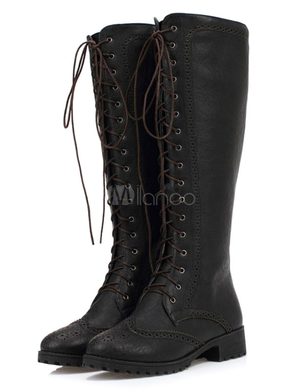 mens knee length boots