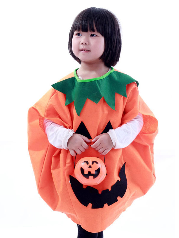 Orange Kid Pumpkin Costumes For Carnival - Milanoo.com