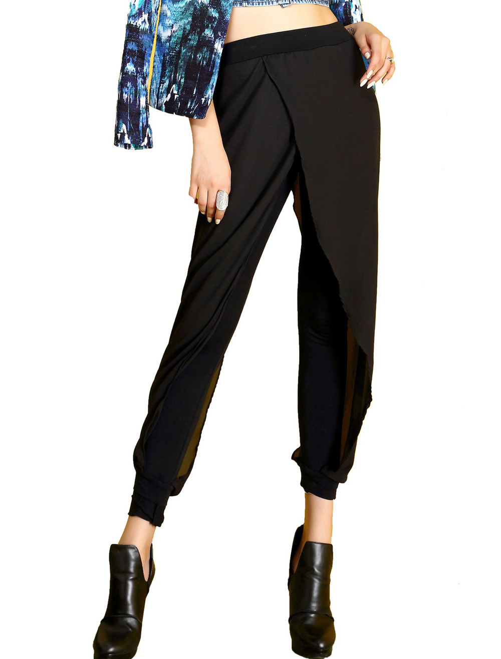 chiffon leggings