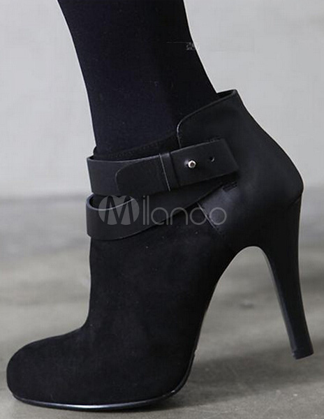 platform stiletto booties