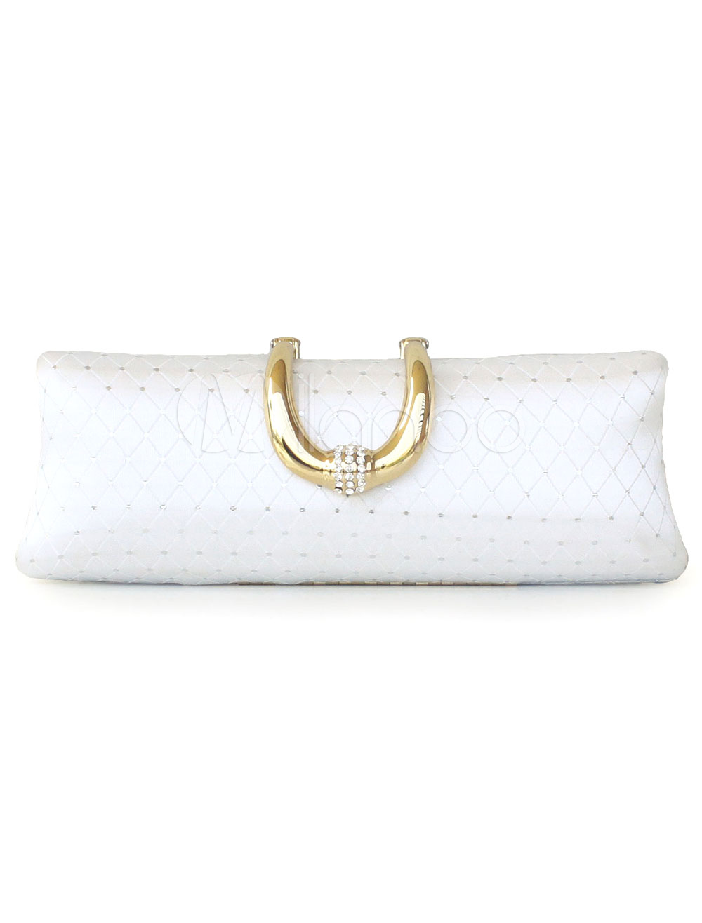 Long Metallic Quilted Evening Bag Milanoo Long Metallic Quilted Evening Bag