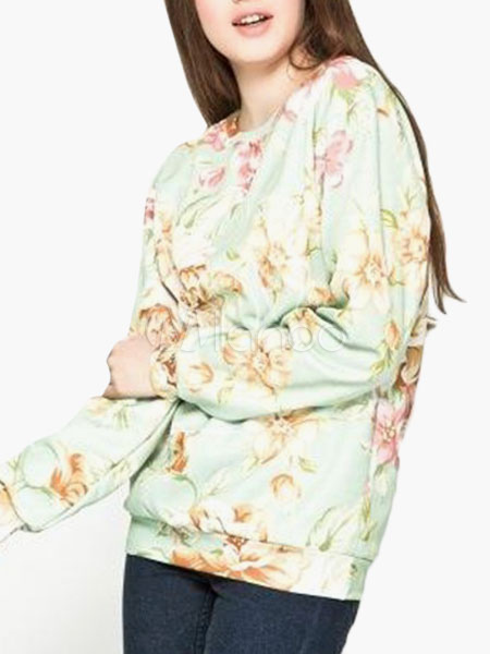 floral sweatshirt uk