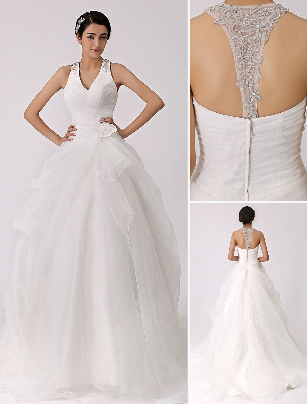 Robe Fleuri Col V Gâteau