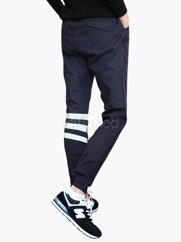 jogger stripe pants