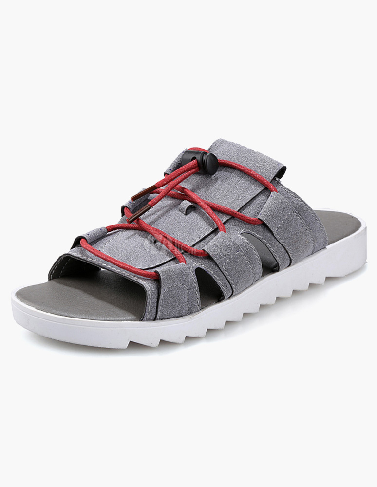 sandales homme lacets