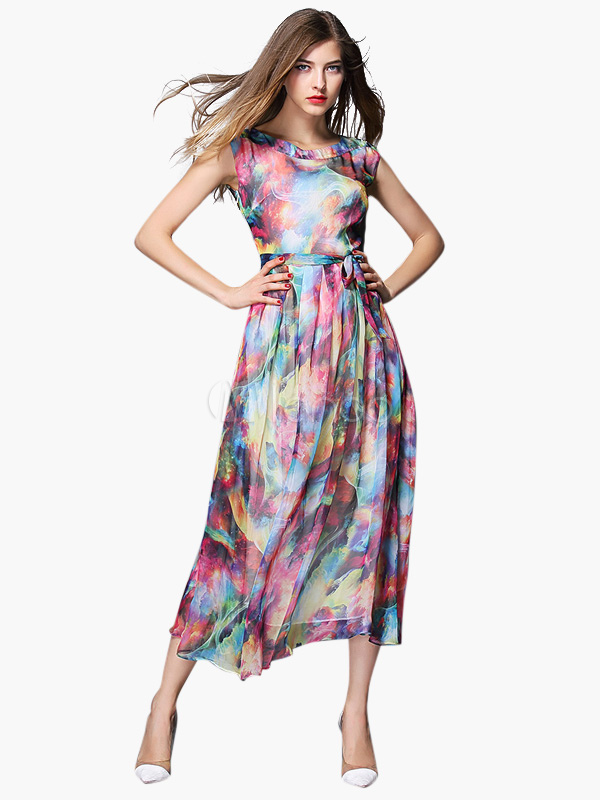 long flare gowns