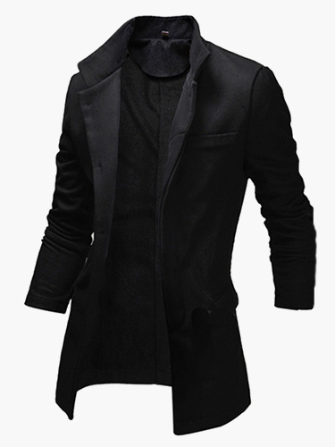 casaco preto masculino