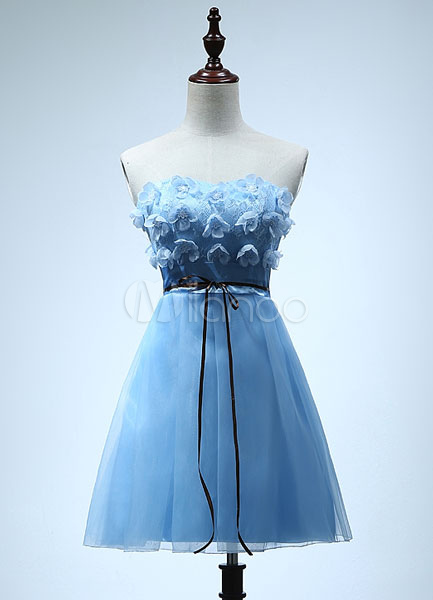 cyan blue bridesmaid dresses