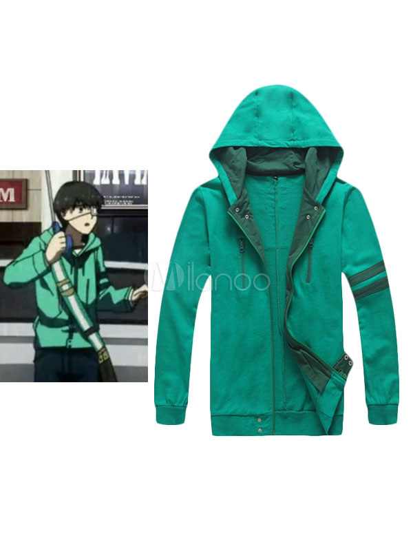 kaneki green hoodie