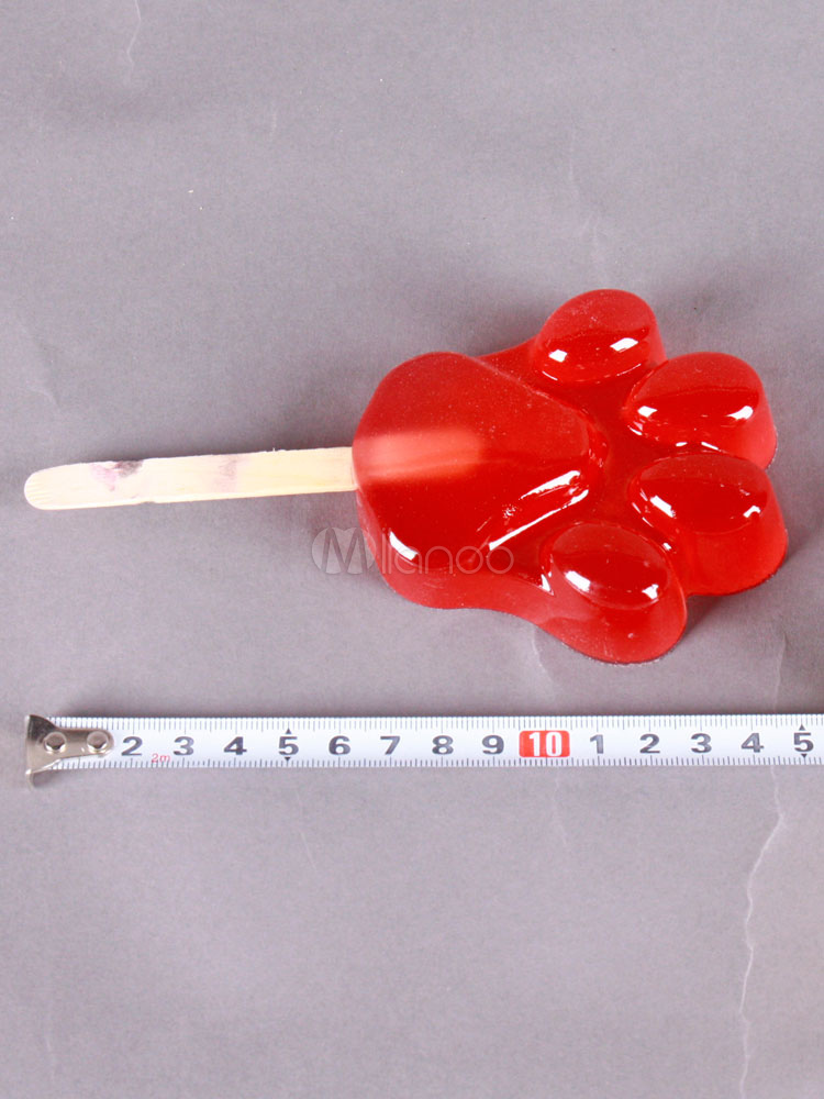 ズートピアコスプレアクセサリー 21 赤い樹脂 アイスポップ冷凍吸盤ハロウィン Milanoo Jp
