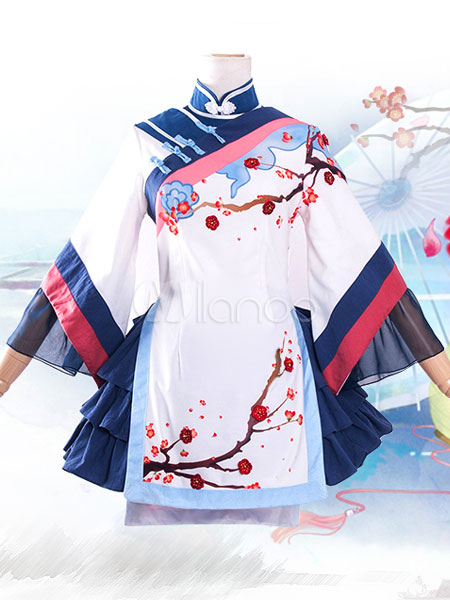 Vocaloid Hatsune Miku Chinese Style Plum Blossom Cosplay Costume ...