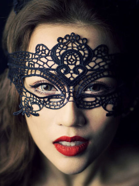 Lingerie Sexy Lingeries | Black Lace Eyepatch Women Sexy Lingerie Accessories - II92773