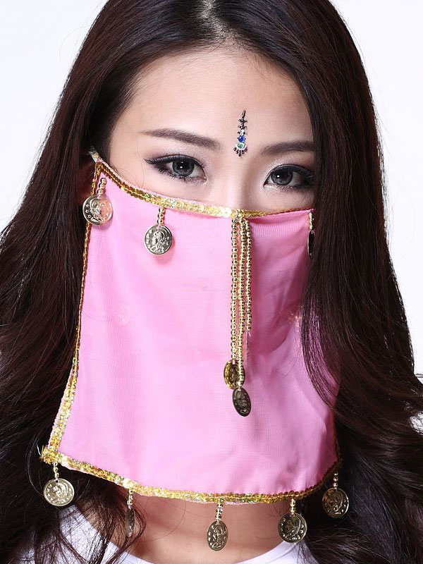 Face Veil Cheap Belly Dance Accessories Discount Belly Dance Accessories 6710