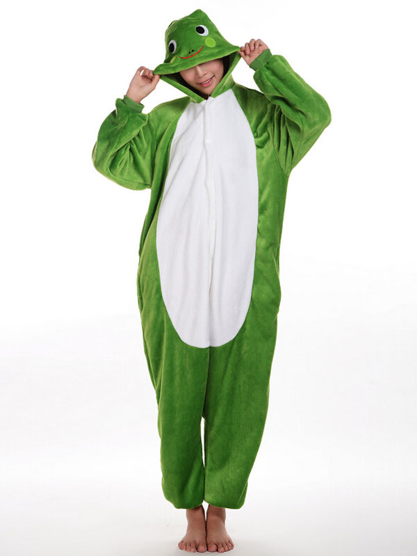 Disfraz Halloween Pijama Kigurumi rana Snuggie franela animales ropa de dormir para las mujeres Costumeslive.com