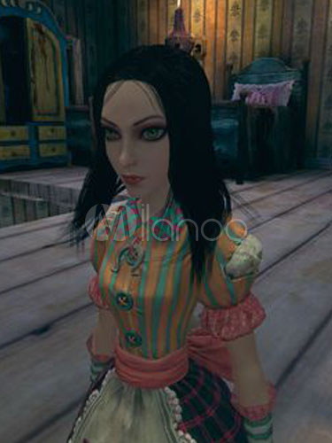コスプレ衣装 アリス マッドネス リターンズ アリス 蝶結びの作り帯 スカート トップス ハロウィン Milanoo Jp