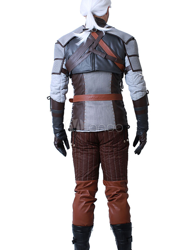 Halloween The Witcher 3 Wild Hunt Geralt von Riva Halloween Cosplay Kostüm