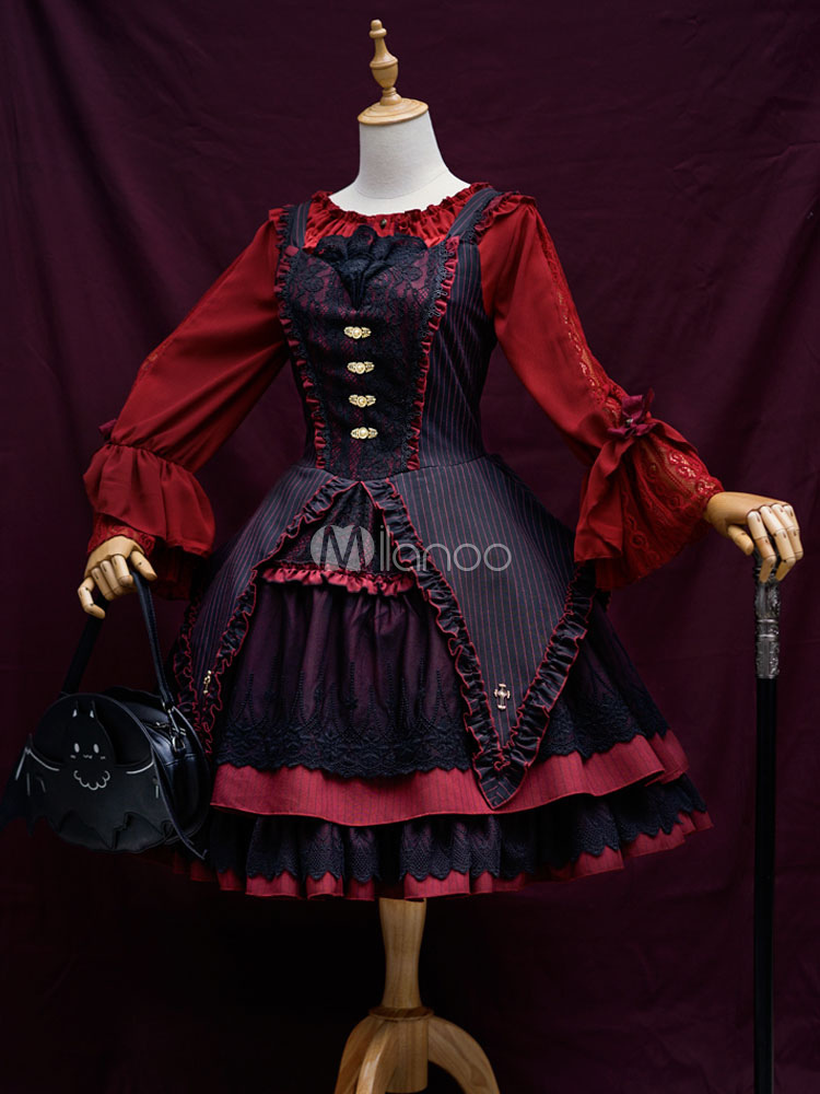 Black and Red Gothic Lolita Dress | Lolita/Gothic | Pinterest ...