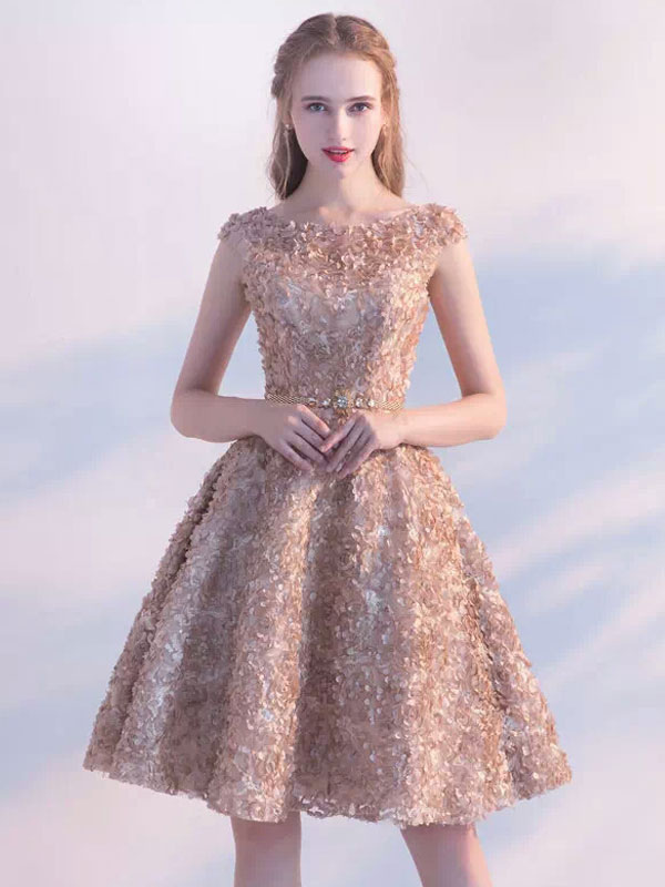 Lace Homecoming Dress