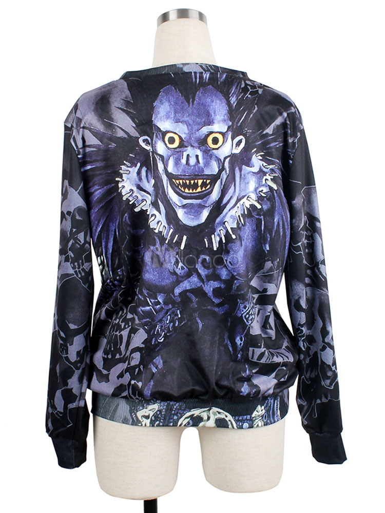 death note ryuk shinigami japanese anime hoodie halloween